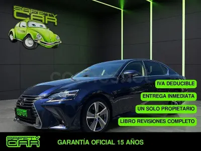 Usado Lexus GS300h Executive Line 223 CV (164 kW) 2018 Azul Berlina