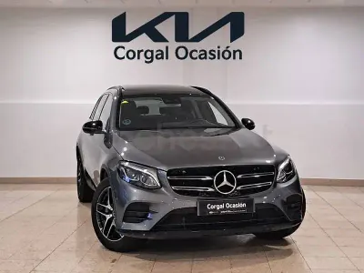 Usado Mercedes GLC250 AMG line 211 CV (155 kW) 2019 Gris / plata SUV