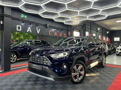 Usado Toyota RAV4 Hybrid Luxury 222 CV (163 kW) 2019 Azul SUV