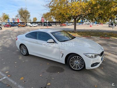 Usado BMW 420 Luxury Line 184 CV (135 kW) 2014 Blanco Coupe