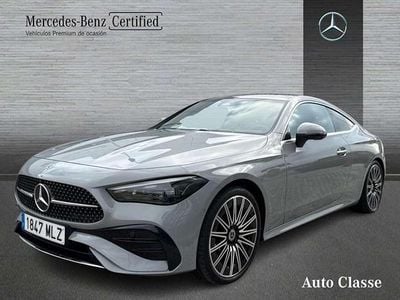 Gris Usado 2023 Mercedes 220 AMG Line Premium Plus Coupe | 58.900 €