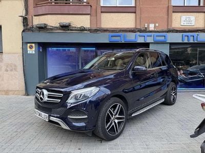 Usado Mercedes GLE250 204 CV (150 kW) 2016 Azul SUV