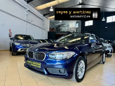 Usado BMW 116 109 CV (80 kW) 2019 Azul Utilitario