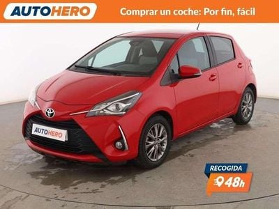 Usado Toyota Yaris Business Edition 69 CV (50 kW) 2018 Rojo Utilitario