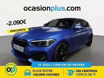 Usado BMW 120 184 CV (135 kW) 2019 Azul Utilitario
