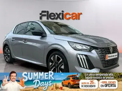 Usado Peugeot 208 Allure 100 CV (73 kW) 2025 Gris Utilitario