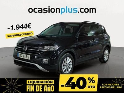 Negro Usado 2021 VW T-Cross Advance SUV | 17.200 € (Precio justo)