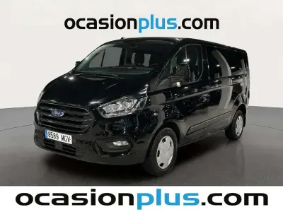 Usado Ford Transit Custom Trend 131 CV (96 kW) 2023 Negro Van
