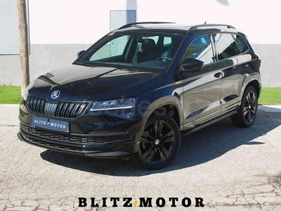 Usado Skoda Karoq SportLine 150 CV (110 kW) 2021 Negro SUV