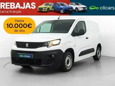Usado Peugeot Partner Premium 100 CV (73 kW) 2022 Blanco Monovolumen