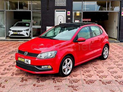 Usado VW Polo Advance 90 CV (66 kW) 2016 Rojo Berlina