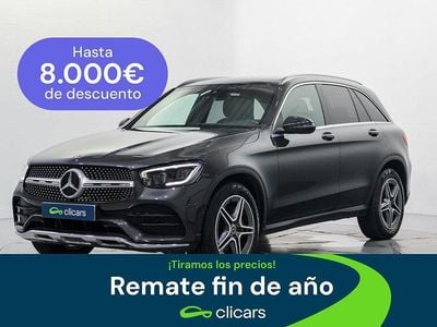 Gris Usado 2021 Mercedes GLC300 SUV | 39.990 € (Precio justo)