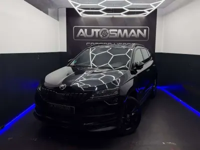 Usado Skoda Karoq SportLine 150 CV (110 kW) 2021 Negro SUV