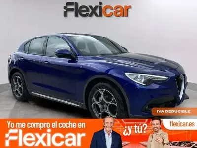 Usado Alfa Romeo Stelvio Ti 210 CV (154 kW) 2022 Azul SUV