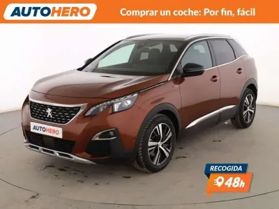 Usado Peugeot 3008 GT-line 131 CV (96 kW) 2019 Amarillo SUV
