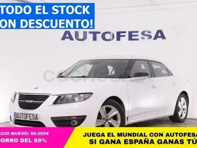 Usado Saab 9-5 Vector 160 CV (117 kW) 2011 Blanco Berlina