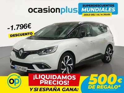 Usado Renault Scénic Edition One 130 CV (95 kW) 2017 Blanco Monovolumen