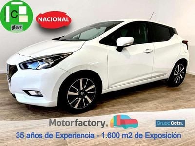 Usado Nissan Micra N-Connecta 90 CV (66 kW) 2019 Blanco Utilitario