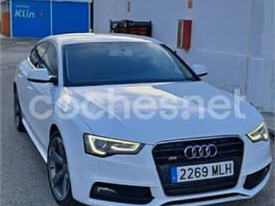 Usado Audi A5 Sportback S-Line 170 CV (125 kW) 2014 Blanco Utilitario