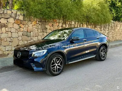 Usado Mercedes GLC250 204 CV (150 kW) 2016 Azul SUV