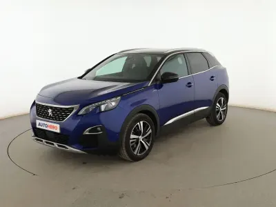 Usado Peugeot 3008 GT-line 130 CV (95 kW) 2018 Azul SUV
