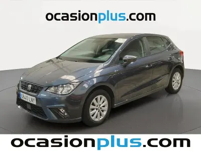 Usado Seat Ibiza Style 110 CV (80 kW) 2021 Gris Utilitario