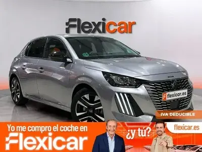 Usado Peugeot 208 Allure 100 CV (73 kW) 2025 Gris Utilitario