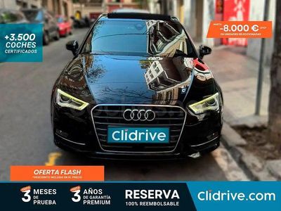 Usado Audi A3 Ambition 150 CV (110 kW) 2013 Negro Berlina