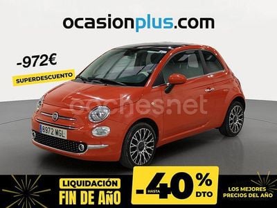 Naranja Usado 2023 Fiat 500 Dolcevita Berlina | 10.700 € (Precio justo)