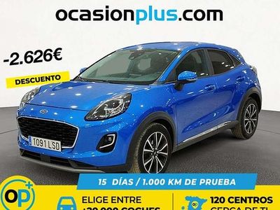 Usado Ford Puma Titanium 120 CV (88 kW) 2021 Azul SUV