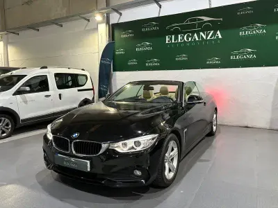 Usado BMW 420 Cabriolet Comfort Edition 184 CV (135 kW) 2014 Negro Descapotable
