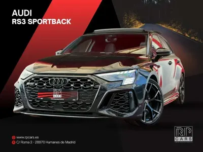 Usado Audi RS3 Sportback 400 CV (294 kW) 2022 Negro Utilitario