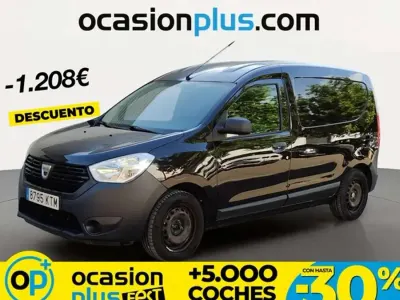 Usado Dacia Dokker Essentiel 102 CV (75 kW) 2019 Negro Monovolumen