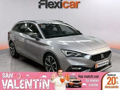 Usado Seat Leon FR 150 CV (110 kW) 2021 Gris Familiar