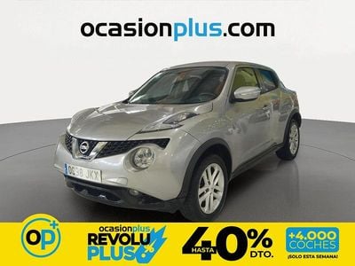 Usado Nissan Juke Acenta 110 CV (80 kW) 2015 Gris plata SUV