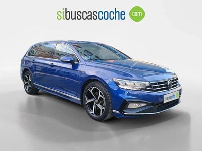 Usado VW Passat R-line 200 CV (147 kW) 2021 Azul Familiar