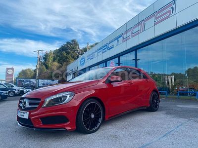 Rojo Usado 2014 Mercedes A200 AMG line Berlina | 17.900 € (Un poco caro)