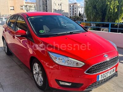 Rojo Usado 2018 Ford Focus Titanium Berlina | 12.500 € (Buen precio)
