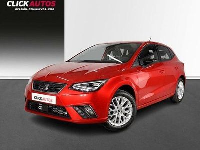 Usado Seat Ibiza FR 110 CV (80 kW) 2023 Negro