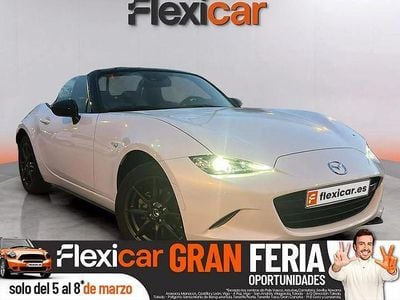 Usado Mazda MX5 Style+ 131 CV (96 kW) 2017 Blanco Descapotable