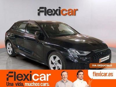 Usado Audi A3 150 CV (110 kW) 2021 Negro Berlina