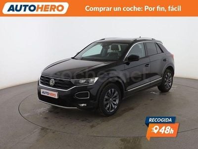 Usado VW T-Roc Sport 150 CV (110 kW) 2020 Negro SUV