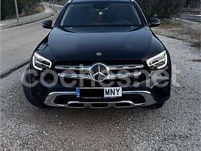 Usado Mercedes GLC220 170 CV (125 kW) 2019 Negro SUV