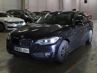 Usado BMW 218 220 CV (161 kW) 2016 Negro Coupe