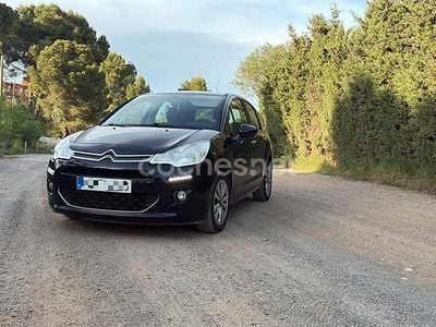 Usado Citroën C3 92 CV (67 kW) 2015 Negro Berlina