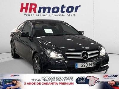 Usado Mercedes C220 170 CV (125 kW) 2013 Negro Coupe