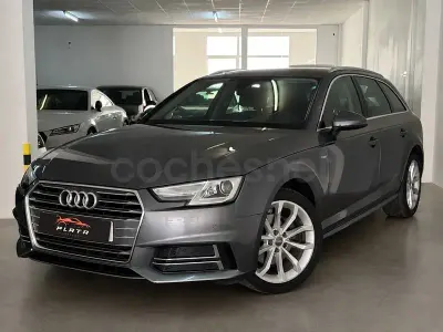 Usado Audi A4 S-Line 150 CV (110 kW) 2017 Gris / plata Familiar