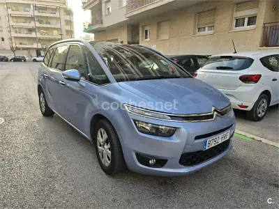Usado Citroën C4 Exclusive 114 CV (83 kW) 2014 Azul Berlina