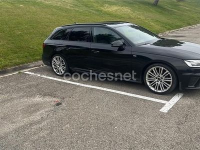 Usado Audi A4 S-Line 190 CV (139 kW) 2019 Negro Familiar