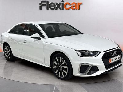 Usado Audi A4 S-Line 136 CV (100 kW) 2021 Blanco Familiar